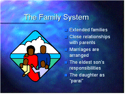 India presentation 6: family system