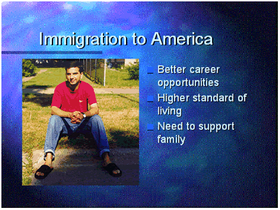 India presentation 7: immigration to America