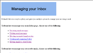Managing your Inbox: top